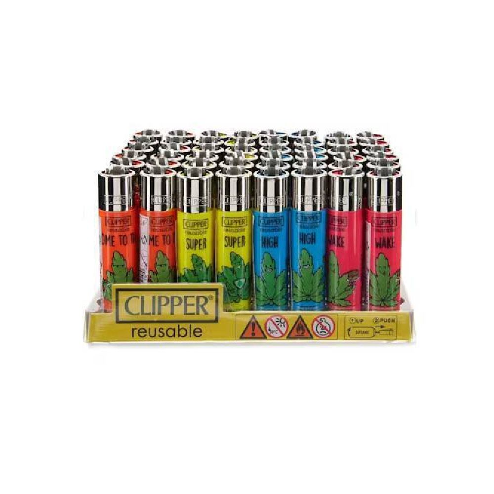 Clipper (DSPLY 48pc)(Lighter) CP11R Reusable Classic Large Colored Leaves