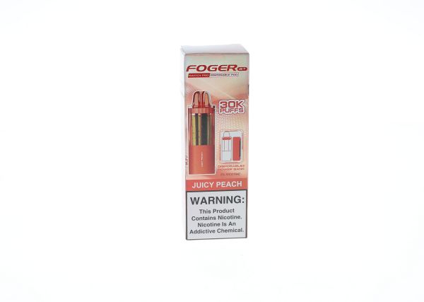 Foger GT Switch Pro 30K Disposable Pod Juicy Peach packaging