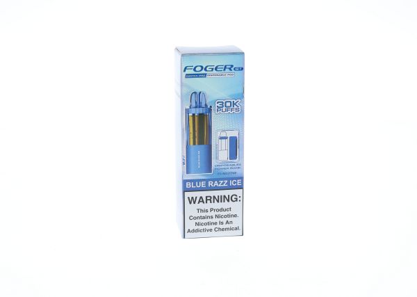 Foger GT Switch Pro 30K Disposable Pod Blue Razz Ice packaging