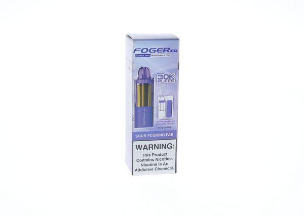 Foger GT Switch Pro 30K Disposable Pod Sour Fcuking Fab packaging