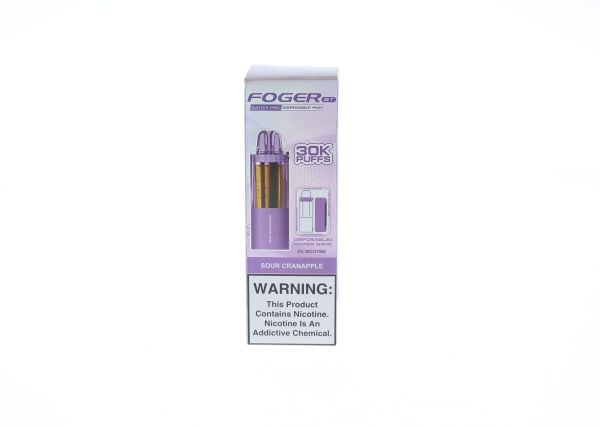 Foger GT Switch Pro 30K Disposable Pod Sour Cranapple packaging