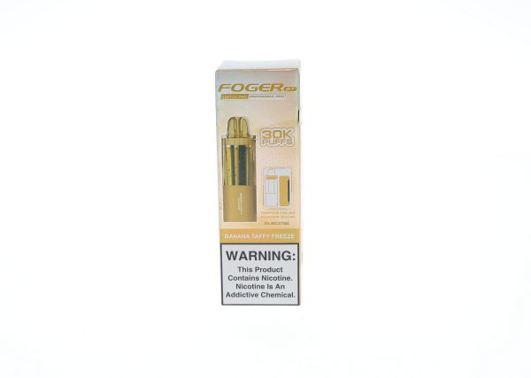 Foger GT Switch Pro 30K Disposable Pod Banana Taffy Freeze packaging