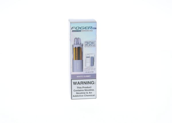 Foger GT Switch Pro 30K Disposable Pod White Gummy packaging