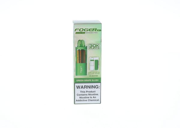 Foger GT Switch Pro 30K Disposable Pod Green Grape Slush packaging