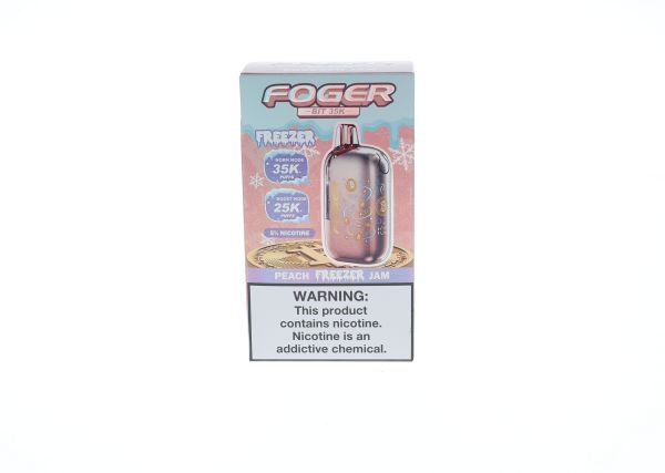Foger Bit 35k Disposable Peach Freezer Jam