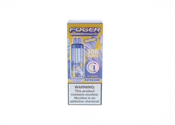 Foger Switch Pro Replacement Pod Blackberry Passion Refresher packaging