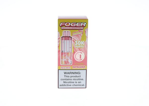 Foger Switch Pro Replacement Pod Red Mix Refresher packaging