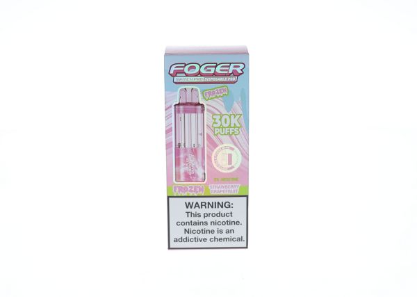 Foger Switch Pro Replacement Pod Frozen Strawberry Grapefruit packaging