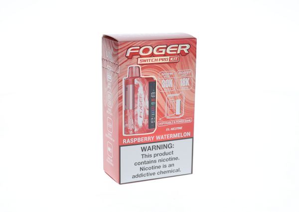 Foger Switch Pro Starter Kit Disposable Raspberry Watermelon packaging