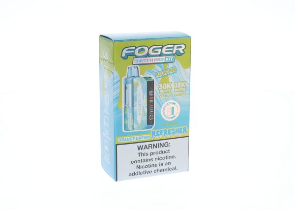 Foger Switch Pro Starter Kit Disposable Orange Dream Refresher packaging