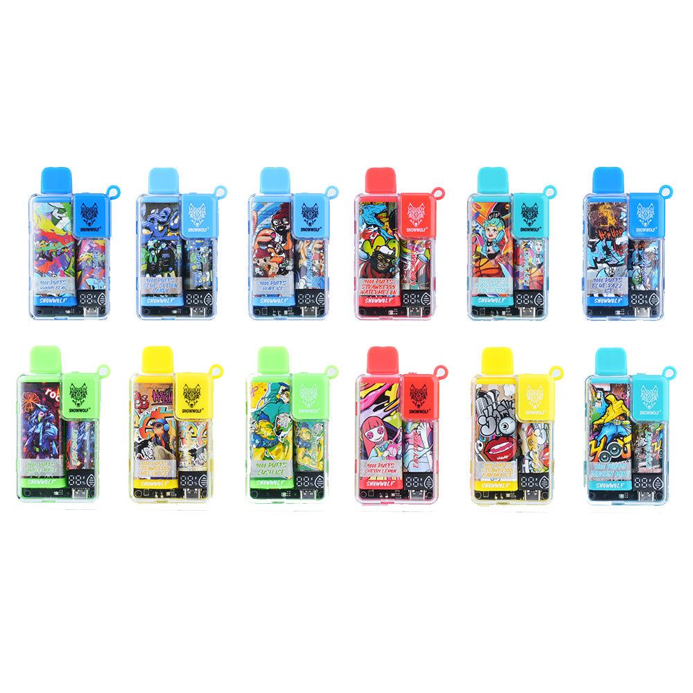 Snowwolf Easy Smart Disposable 9000 Puffs 18mL 50mg thumbnail