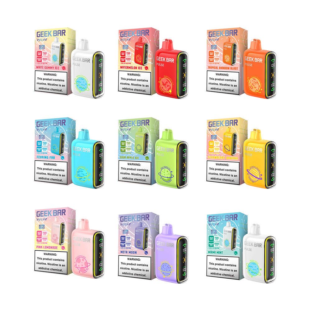 Geek Bar Pulse Disposable 15000 Puff 16mL 50mg thumbnail