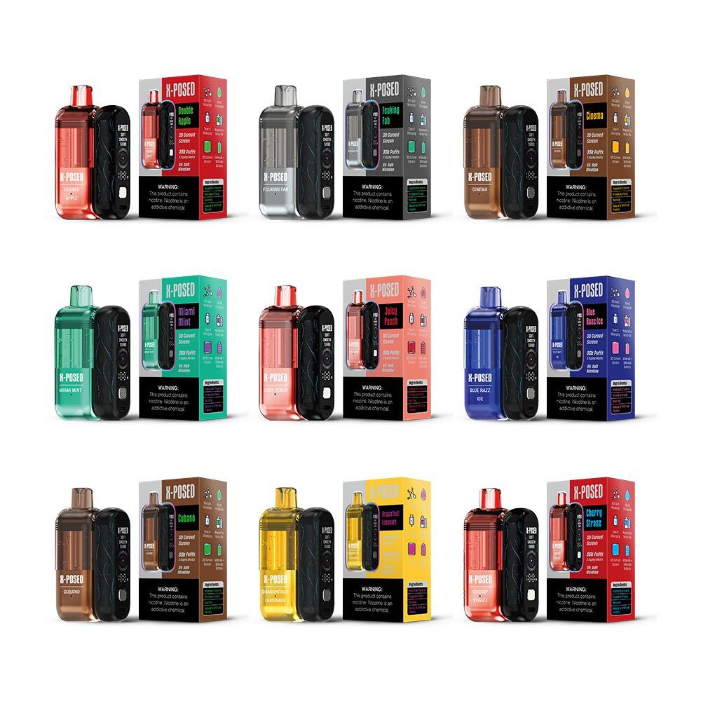 X-Posed – Dispo Kit- 35000Puff- 16mL Dispo plus Power Dock thumbnail