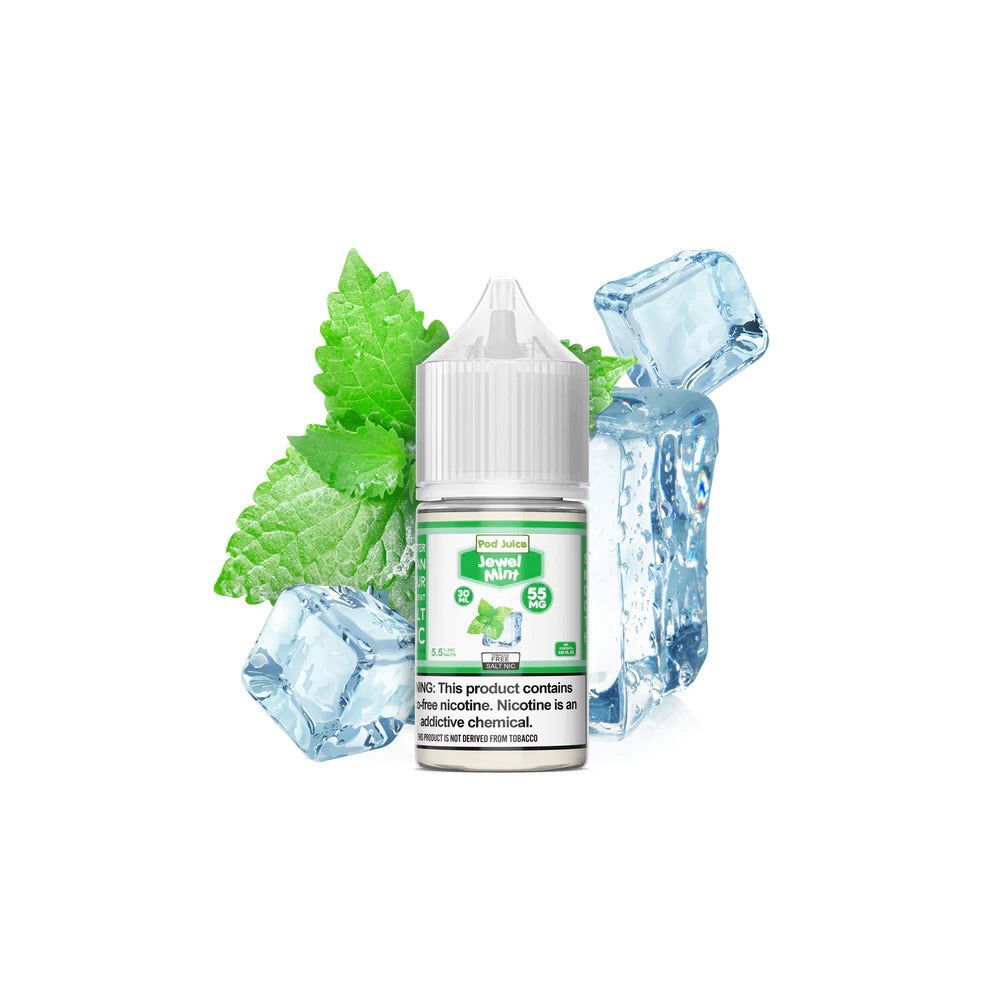 Jewel Mint by Pod Juice TFN Salt Series E-Liquid 30mL (Salt Nic) thumbnail