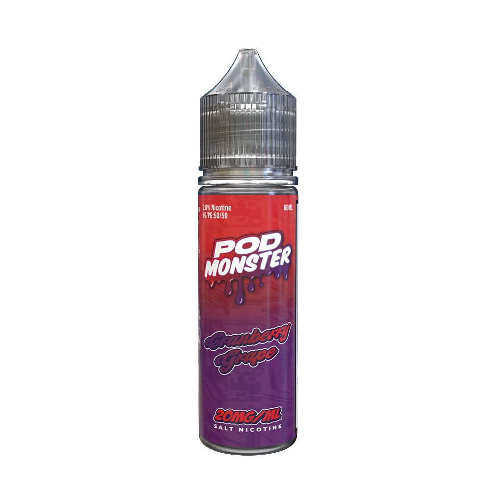 Cranberry Grape by Pod Monster Series E-Liquid 60mL (Salt Nic) thumbnail