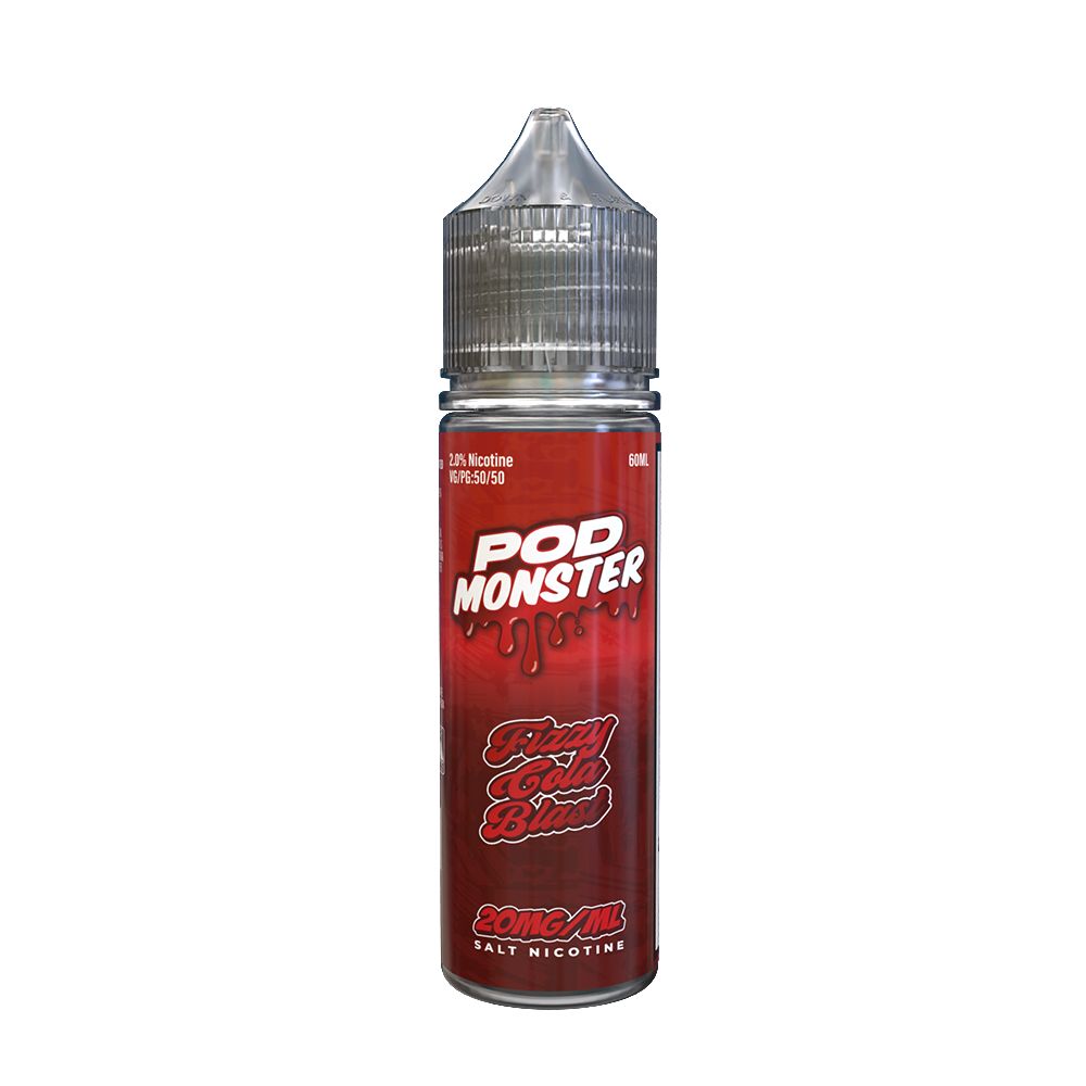 Fizzy Cola Blast by Pod Monster Series E-Liquid 60mL (Salt Nic) thumbnail