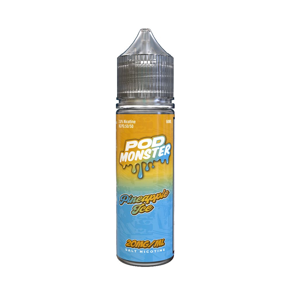 Pineapple Ice by Pod Monster Series E-Liquid 60mL (Salt Nic) thumbnail