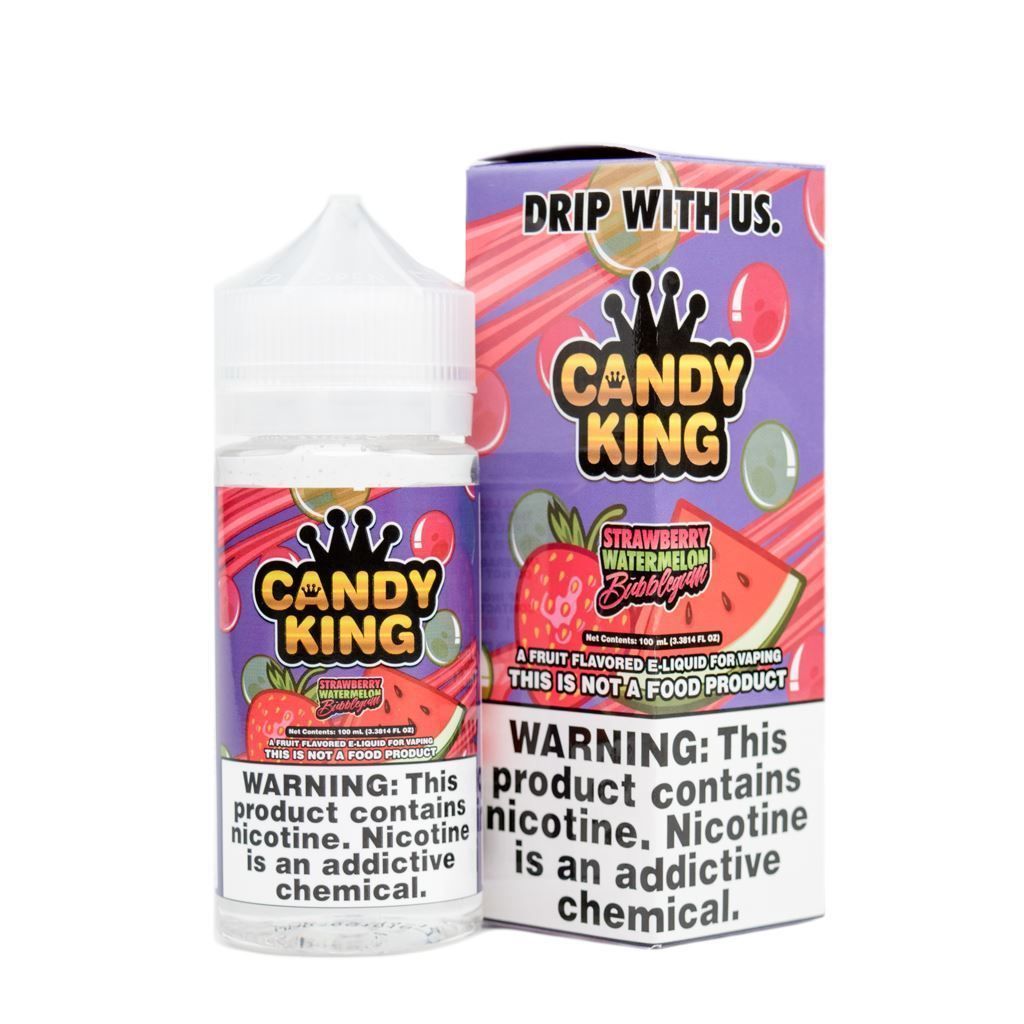 Strawberry Watermelon Bubblegum by Candy King 100ml thumbnail