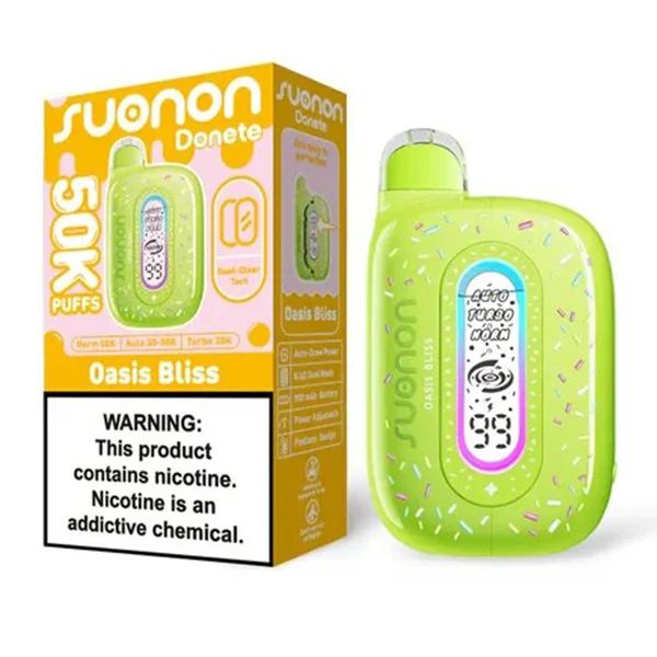 Suonon Donete 50k Disposable Oasis Bliss with packaging